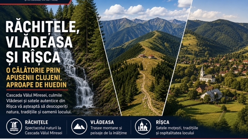 Răchițele, Vlădeasa și Rîșca - o călătorie prin Apusenii clujeni, aproape de Huedin