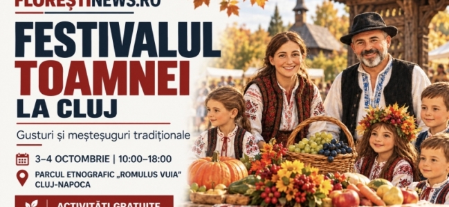 Festivalul Toamnei aduce la Cluj gusturile și meșteșugurile tradiționale