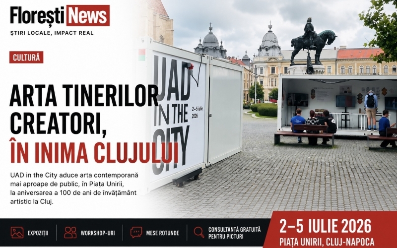 Clujul celebrează un secol de învățământ artistic prin evenimentul „UAD in the City”