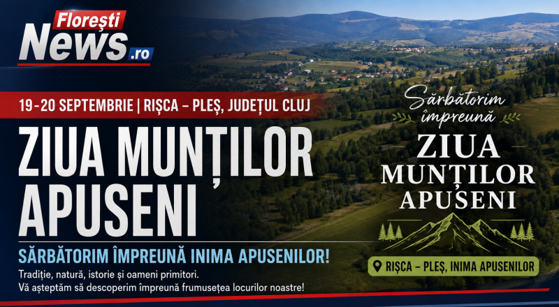 Rișca pregătește cea mai mare sărbătoare dedicată Munților Apuseni. Două zile de tradiții, natură și identitate românească