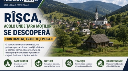 Rîșca, acolo unde Țara Moților se descoperă prin oameni, tradiții și peisaje