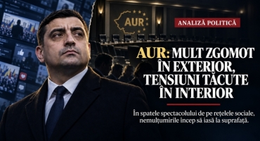 Partidul AUR - mult zgomot în exterior, tensiuni tăcute în interior