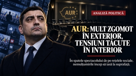 Partidul AUR - mult zgomot în exterior, tensiuni tăcute în interior
