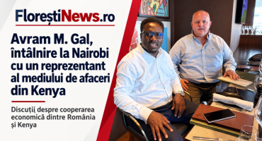 Avram M. Gal, întâlnire la Nairobi cu un reprezentant al mediului de afaceri din Kenya