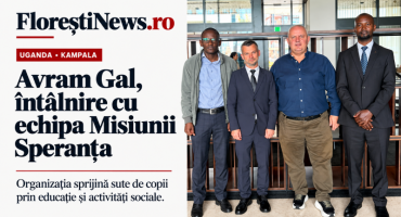 Avram Gal, întâlnire la Kampala cu echipa Misiunii Speranța