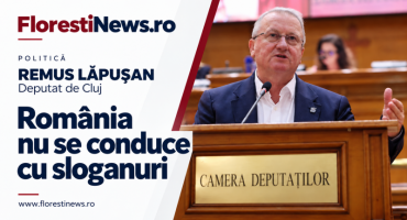 Remus Lăpușan, mesaj critic la adresa lui Siegfried Mureșan: „România nu se conduce cu sloganuri”