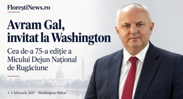 Avram Gal, invitat la cea de-a 75-a ediție a Micului Dejun Național de Rugăciune de la Washington