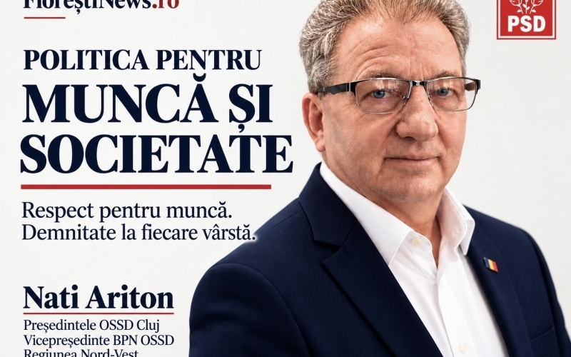 Nati Ariton - Vicepreședinte BPN OSSD Regiunea Nord-Vest - POLITICA PENTRU MUNCĂ ȘI SOCIETATE